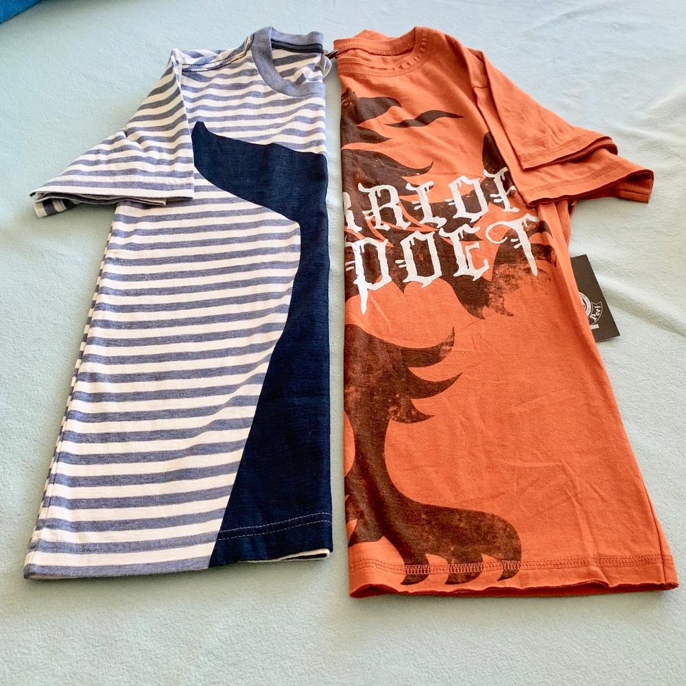 ☃️ 🎁 TEA 2 NEW TWO GREAT QUALITY Tees
